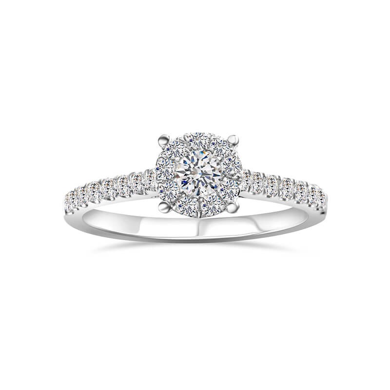 Bague Solitaire Diamant "Elvire"