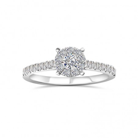 Bague Solitaire Diamant "Elvire"