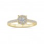 Bague Solitaire Diamant "Elvire"