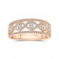 Bague Alliance Diamant "Amour" Infini