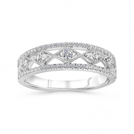 Alliance Diamant "Amour" Losange