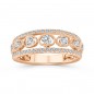 Alliance Diamant "Amour" Rond