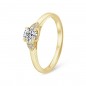 Bague Solitaire Diamant "Princesse"