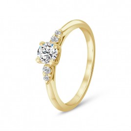 Bague Solitaire Diamant "Bella"