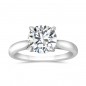 Bague Solitaire Diamant "Délicate" 1 Carat