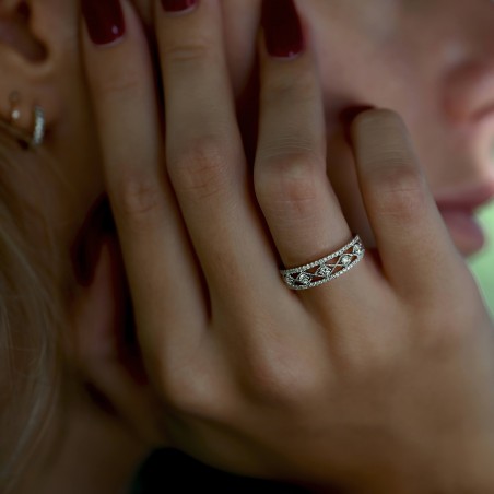 Alliance Diamant "Amour" Losange