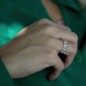 Bague Alliance Diamant "Amour" Infini