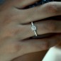 Bague Solitaire Diamant "Elvire"