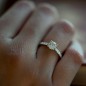 Bague Solitaire Diamant "Elvire"