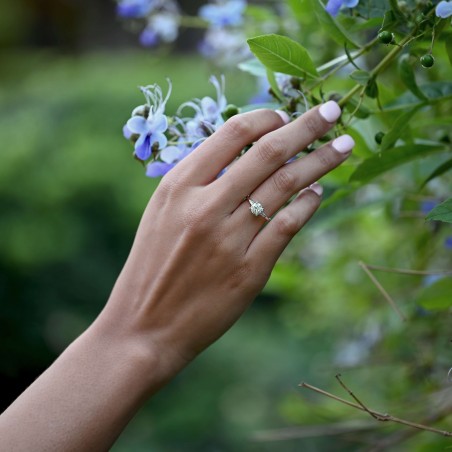 Bague Solitaire Diamant "Céline"