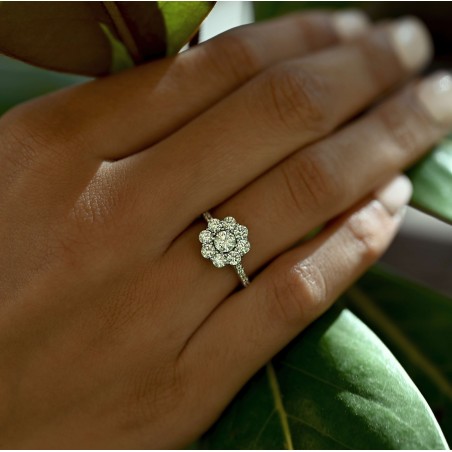 Bague Solitaire Diamant "Estelle"