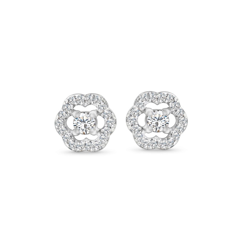 Boucles d'oreilles  Diamant "Astrid"