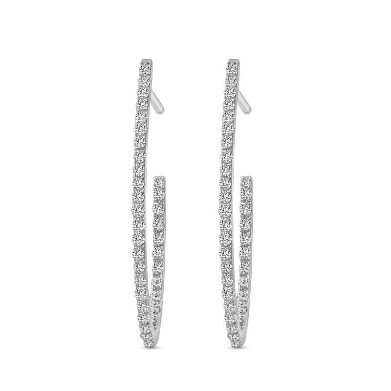 Boucles D'oreilles Créoles "Charlotte"