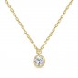 Collier Pendentif Diamant "Louise"