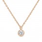 Collier Pendentif Diamant "Louise"