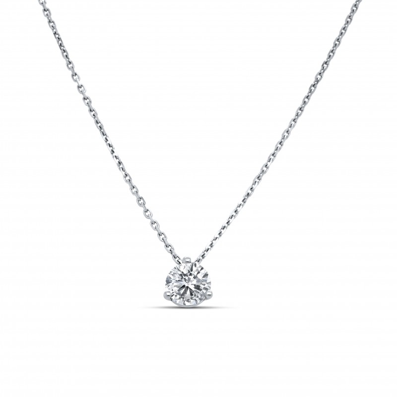 Collier Pendentif Diamant "Justine"
