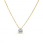 Collier Pendentif Diamant "Justine"