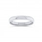 Alliance Homme Demi Jonc "Pierre"