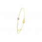 Bracelet Or Diamant 0,15 carats